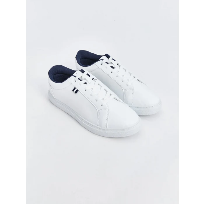 LCW STEPS Beyaz Bağcıklı Erkek Spor Ayakkabı