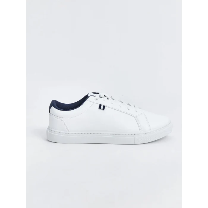 LCW STEPS Beyaz Bağcıklı Erkek Spor Ayakkabı