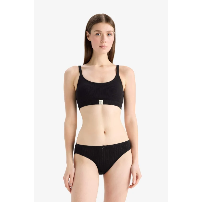 Defacto D6406 Turuncu Fall in Love 3lü Basic Brief Külot