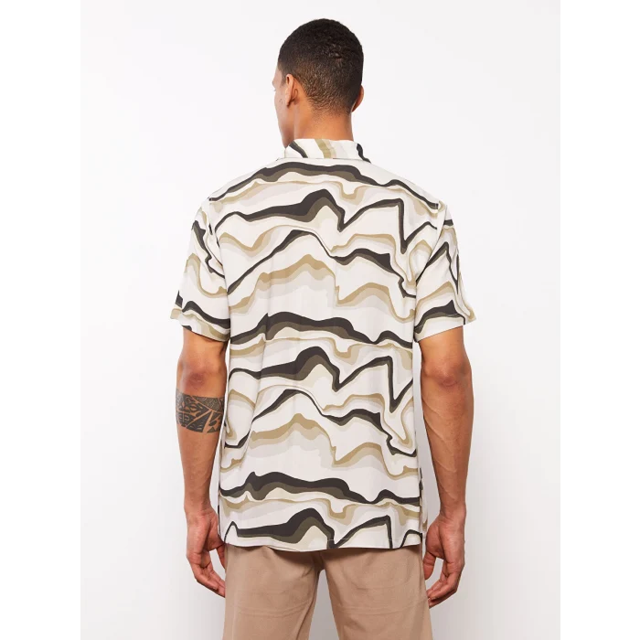 XSIDE Karişik Regular Fit Kısa Kollu Desenli Erkek Gömlek