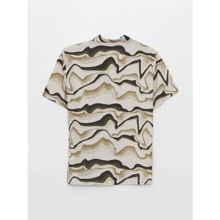 XSIDE Karişik Regular Fit Kısa Kollu Desenli Erkek Gömlek