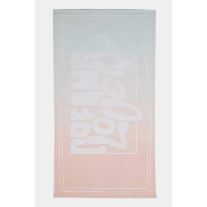 Defacto E3912 Turuncu Kız Çocuk Desenli Plaj Havlusu