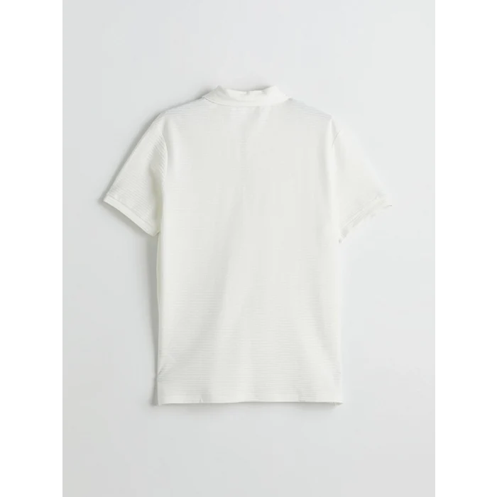 XSIDE Ekru Polo Yaka Erkek Tişört