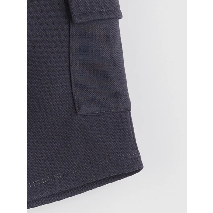 LCW Kids Bej Baskılı Erkek Çocuk Tişört ve Cepli Şort 2li