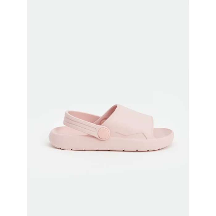 LCW STEPS Pembe Tokalı Kız Bebek Plaj Sandaleti