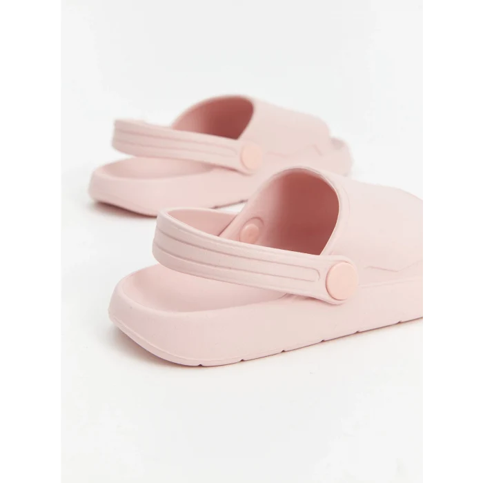 LCW STEPS Pembe Tokalı Kız Bebek Plaj Sandaleti