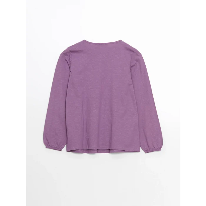 LCW Grace Mor Bağlamalı Yaka Nakışlı Kadın Bluz