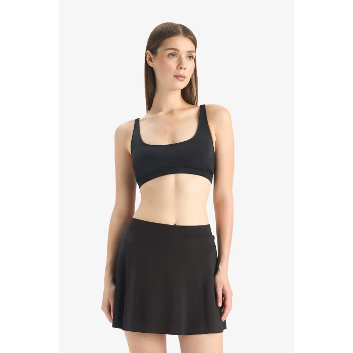 Defacto T5226 Siyah Regular Fit Bikini Üstü-Fall in Love