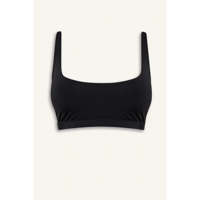 Defacto T5226 Siyah Regular Fit Bikini Üstü-Fall in Love