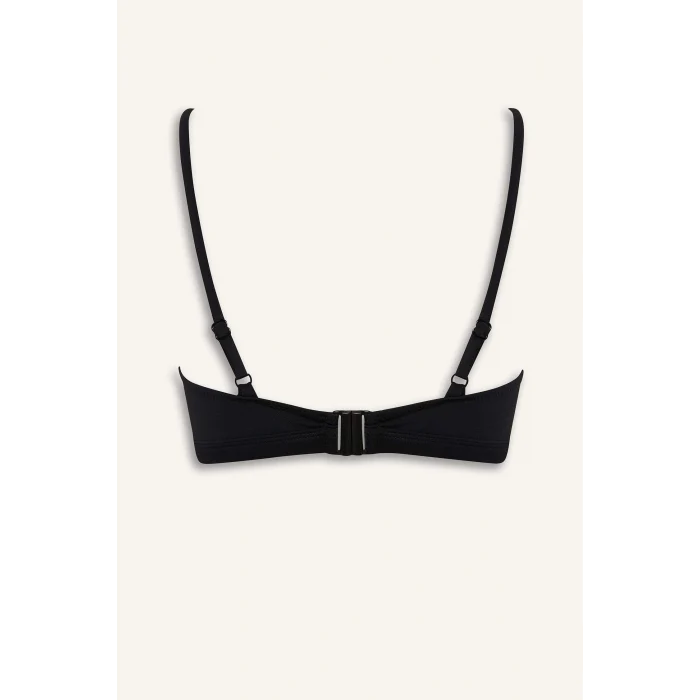 Defacto T5226 Siyah Regular Fit Bikini Üstü-Fall in Love