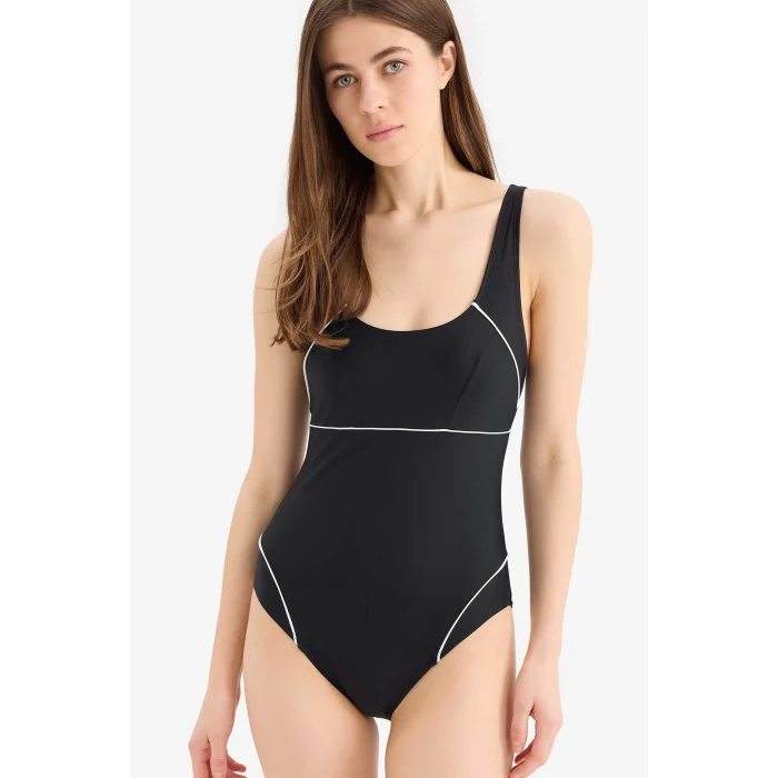 Defacto B6343 Siyah DeFactoFit Sporcu Mayo