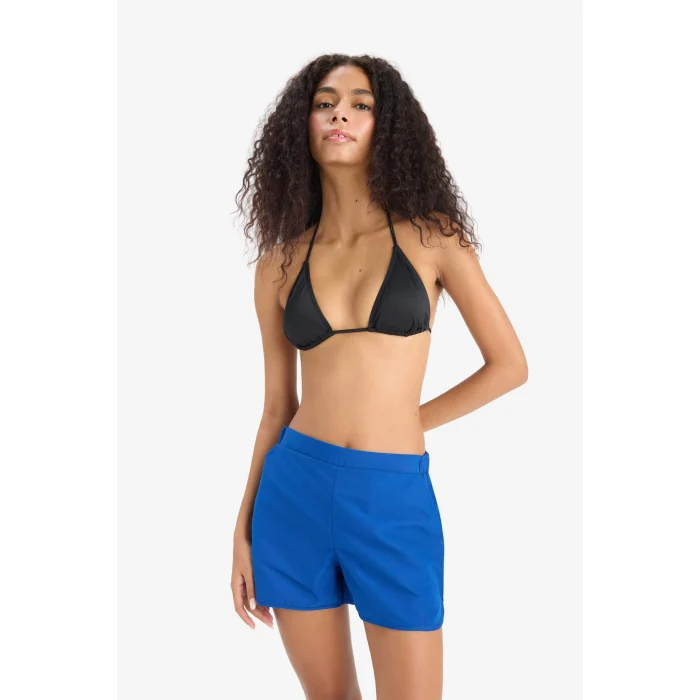 Defacto T5639 Mavi Regular Fit Deniz Şortu-Fall in Love