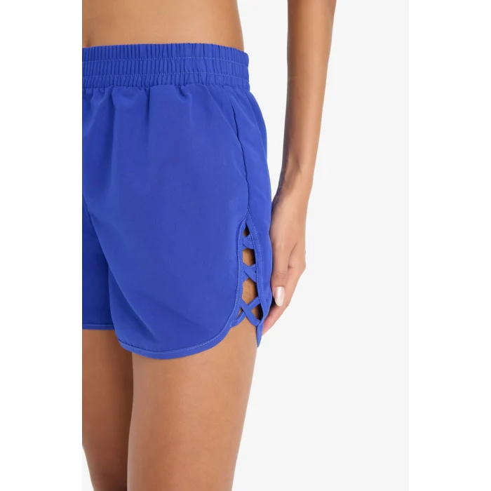 Defacto B7210 Mavi Regular Fit Deniz Şortu-Fall in Love