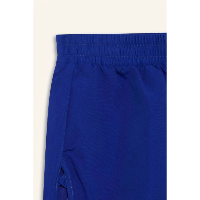 Defacto B7210 Mavi Regular Fit Deniz Şortu-Fall in Love