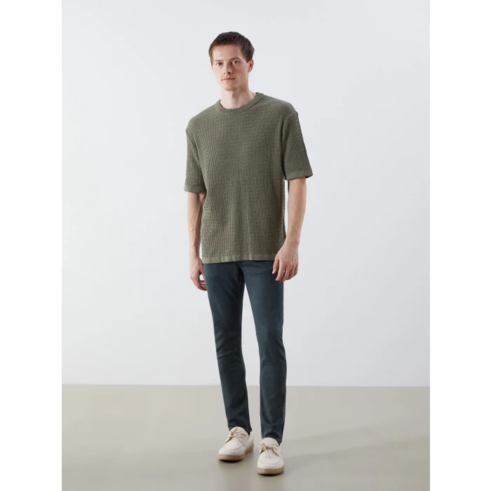 LCW Jeans Yeşil 760 Skinny Fit Erkek Jean Pantolon