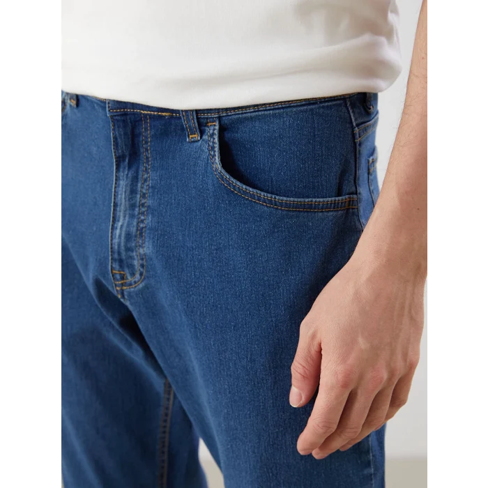 LCW Jeans Indigo 779 Regular Fit Erkek Jean Pantolon
