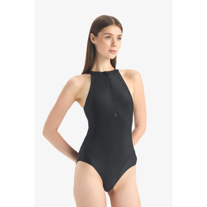 Defacto Z9370 Siyah DeFactoFit Sörf Mayosu