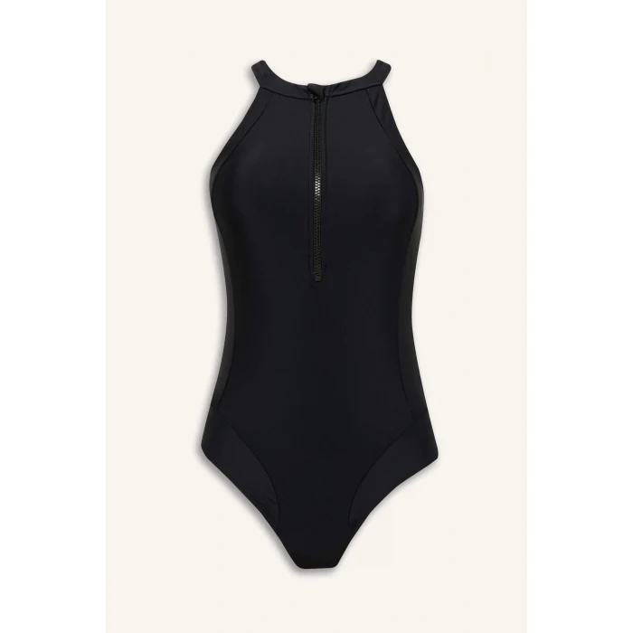 Defacto Z9370 Siyah DeFactoFit Sörf Mayosu