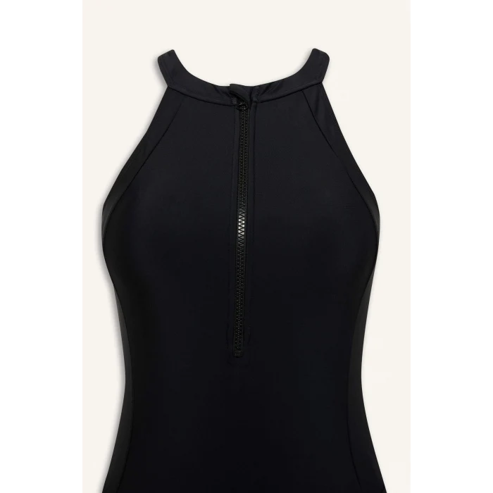 Defacto Z9370 Siyah DeFactoFit Sörf Mayosu