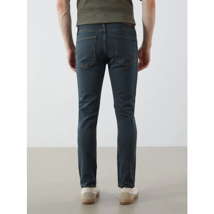 LCW Jeans Yeşil 760 Skinny Fit Erkek Jean Pantolon