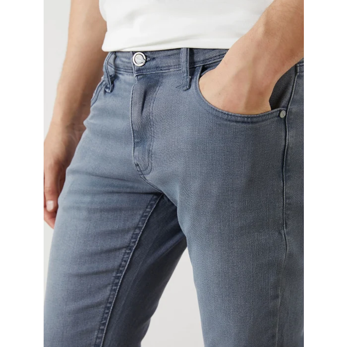 LCW Jeans Gri 760 Skinny Fit Erkek Jean Pantolon