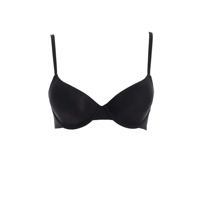Defacto T8471 Siyah Micro Comfort Pedli Tişört Bra-Fall in Love