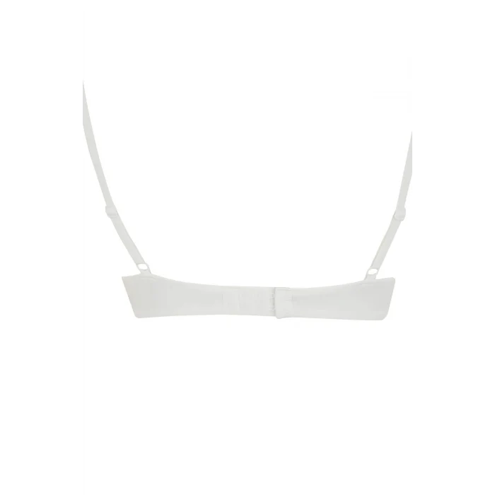 Defacto Z3350 Ekru Push Up Micro Yarım Dolgulu Tişört Bra-Fall in Love