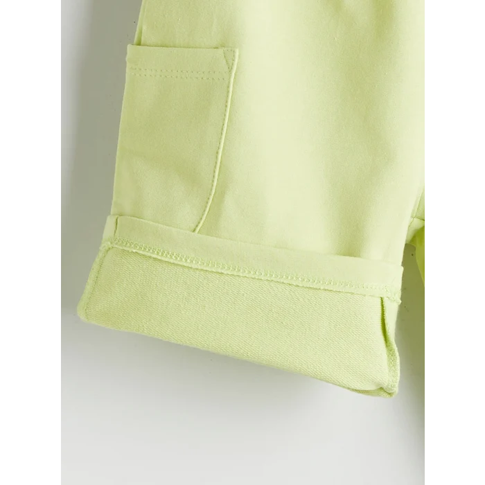 LCW Kids Beyaz Mickey Mouse Baskılı Erkek Çocuk Tişört ve Şort 2li