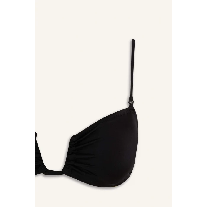 Defacto B7332 Siyah 	Regular Fit Bikini Üstü-Fall in Love