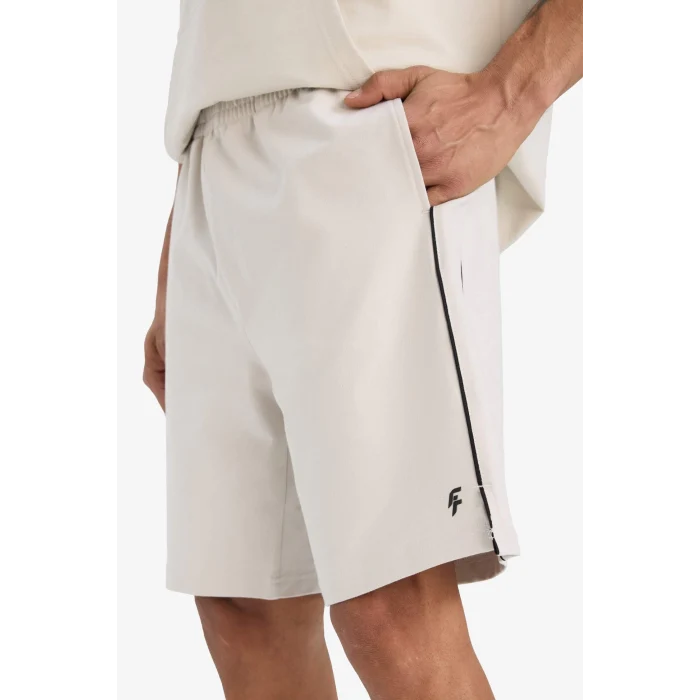 Defacto D7842 Bej DeFactoFit Standart Fit Sporcu Kısa Paça Şort