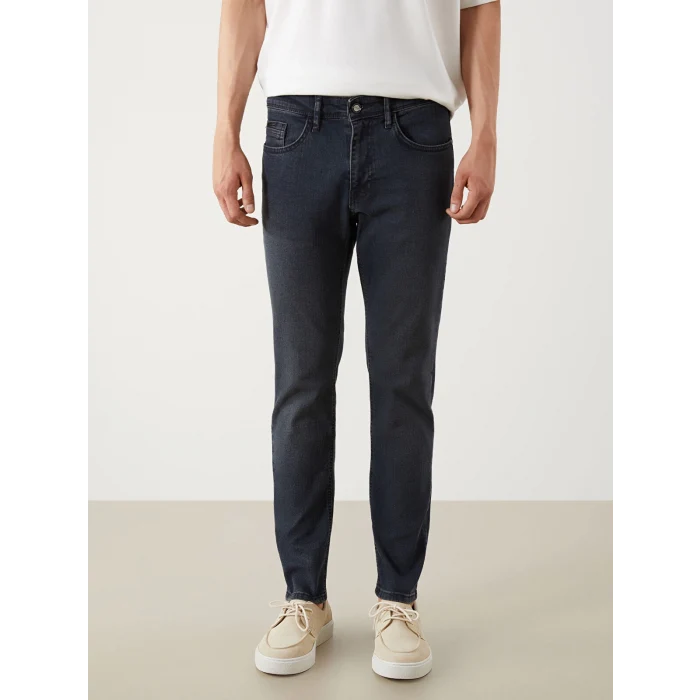 LCW Jeans Antrasit 750 Slim Fit Erkek Jean Pantolon