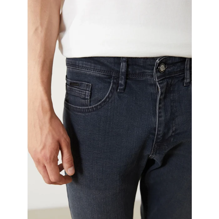 LCW Jeans Antrasit 750 Slim Fit Erkek Jean Pantolon