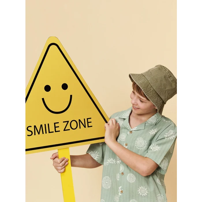 LCW Kids Yeşil Desenli Erkek Çocuk Gömlek