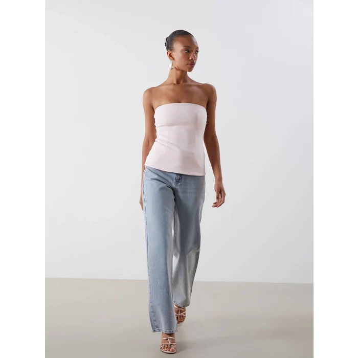 LCW Jeans Indigo Straight Fit Kadın Jean Pantolon