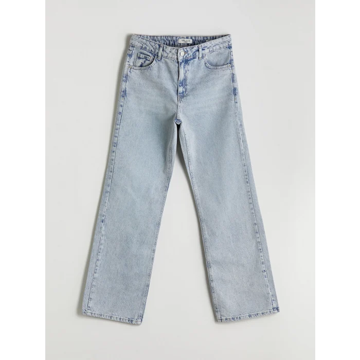 LCW Jeans Indigo Straight Fit Kadın Jean Pantolon