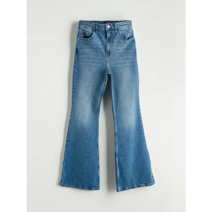 LCW Jeans Indigo Mars Flare Kadın Jean Pantolon