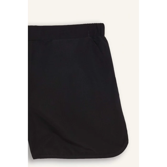 Defacto T5639 Siyah Regular Fit Deniz Şortu-Fall in Love