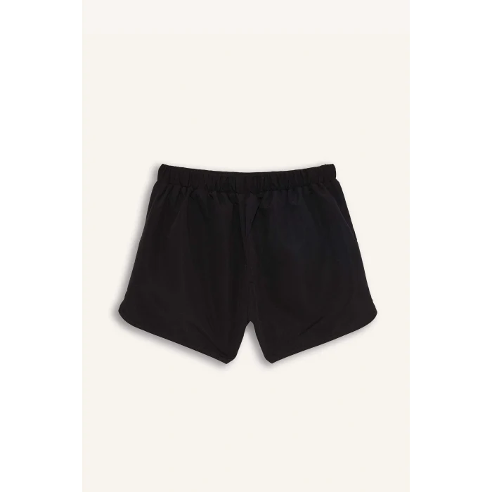 Defacto T5639 Siyah Regular Fit Deniz Şortu-Fall in Love