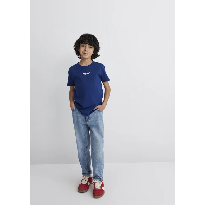 Mavi 6633270722 Miav Baskılı Lacivert Çocuk Tişört