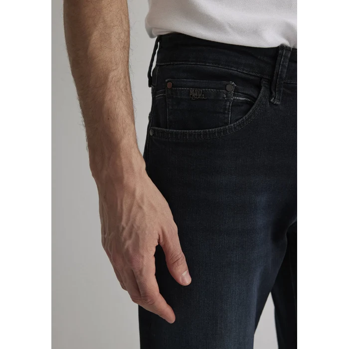 Mavi 0035188545 Marcus Lux Black Puslu Koyu Mavi Jean Pantolon