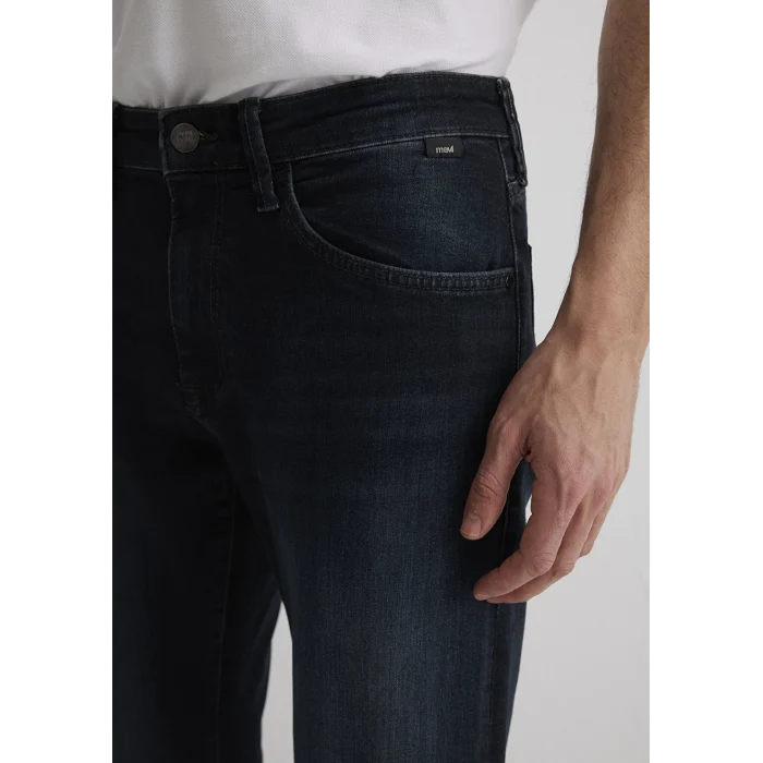 Mavi 0035188545 Marcus Lux Black Puslu Koyu Mavi Jean Pantolon