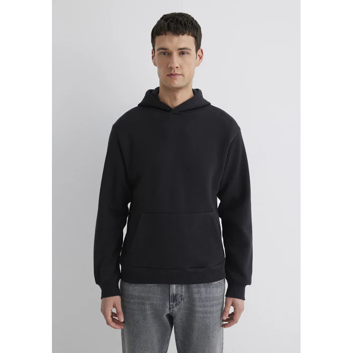 Mavi 0S10275-900 Kapüşonlu Siyah Basic Sweatshirt
