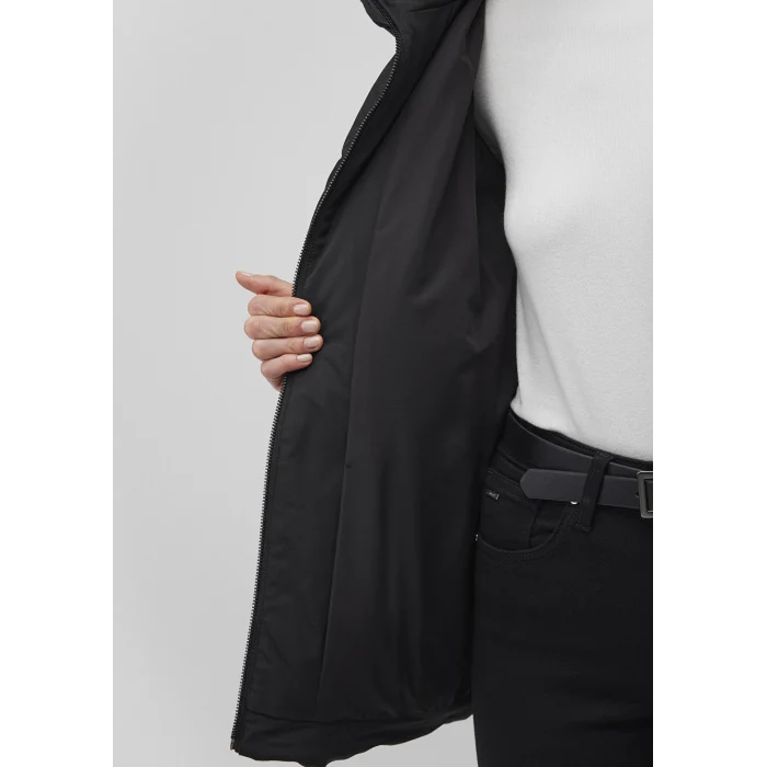 Mavi 1110075-900 Kapüşonlu Siyah Şişme Mont