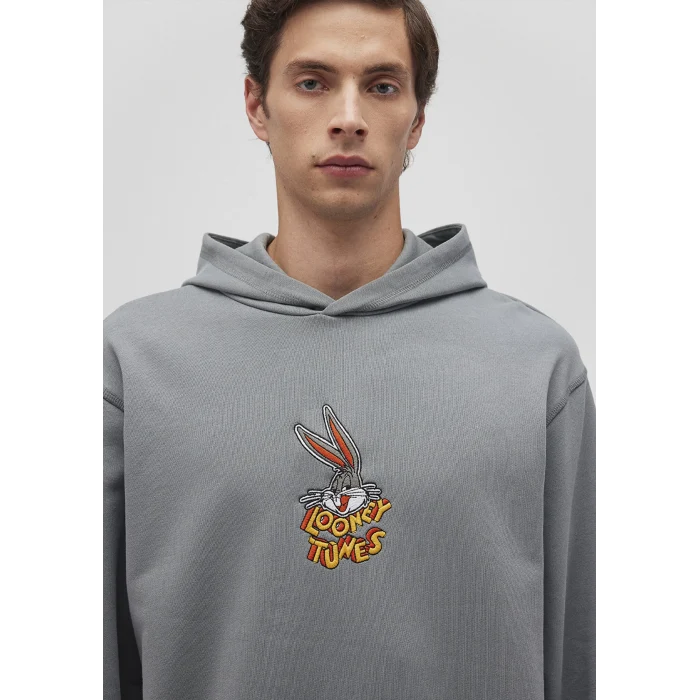 Mavi 0S10102-70098 Bugs Bunny Baskılı Gri Sweatshirt
