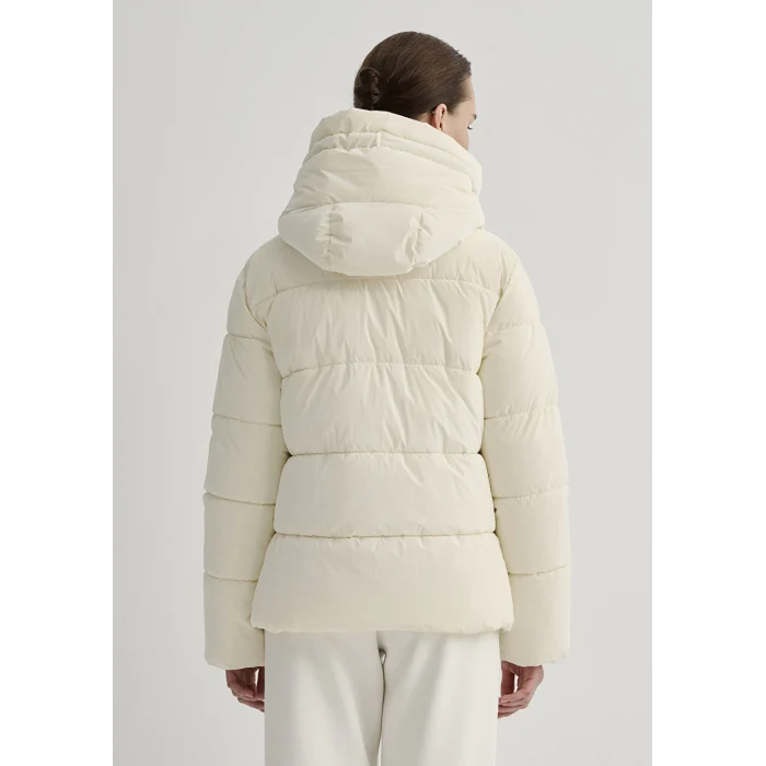 Mavi 1110043-83043 Kapüşonlu Ekru Şişme Mont