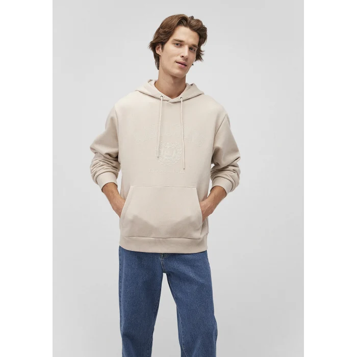 Mavi 0S10201-70144 Kapüşonlu Bej Sweatshirt