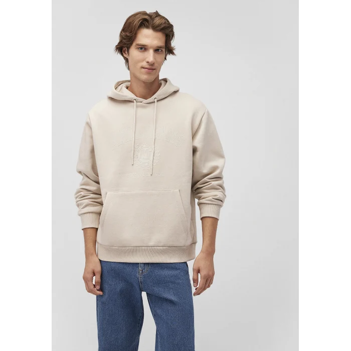 Mavi 0S10201-70144 Kapüşonlu Bej Sweatshirt