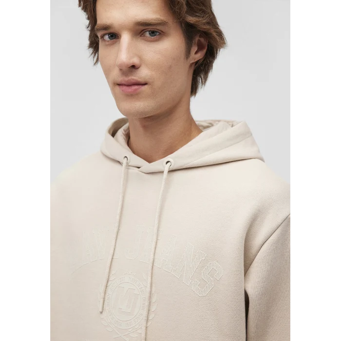 Mavi 0S10201-70144 Kapüşonlu Bej Sweatshirt