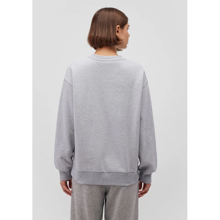 Mavi 1S10147-80196 MV Logo Baskılı Gri Sweatshirt