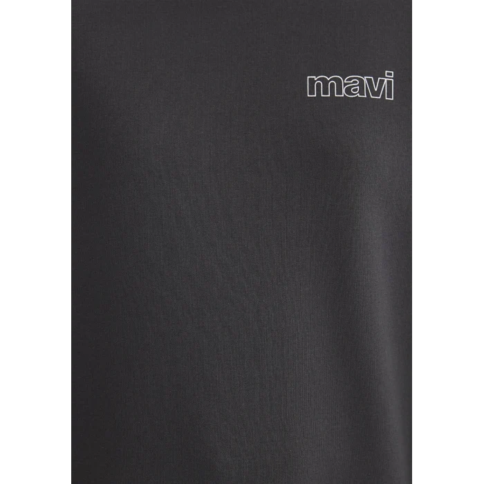 Mavi 1611656-82185 Mavi Logo Baskılı Antrasit Sweatshirt